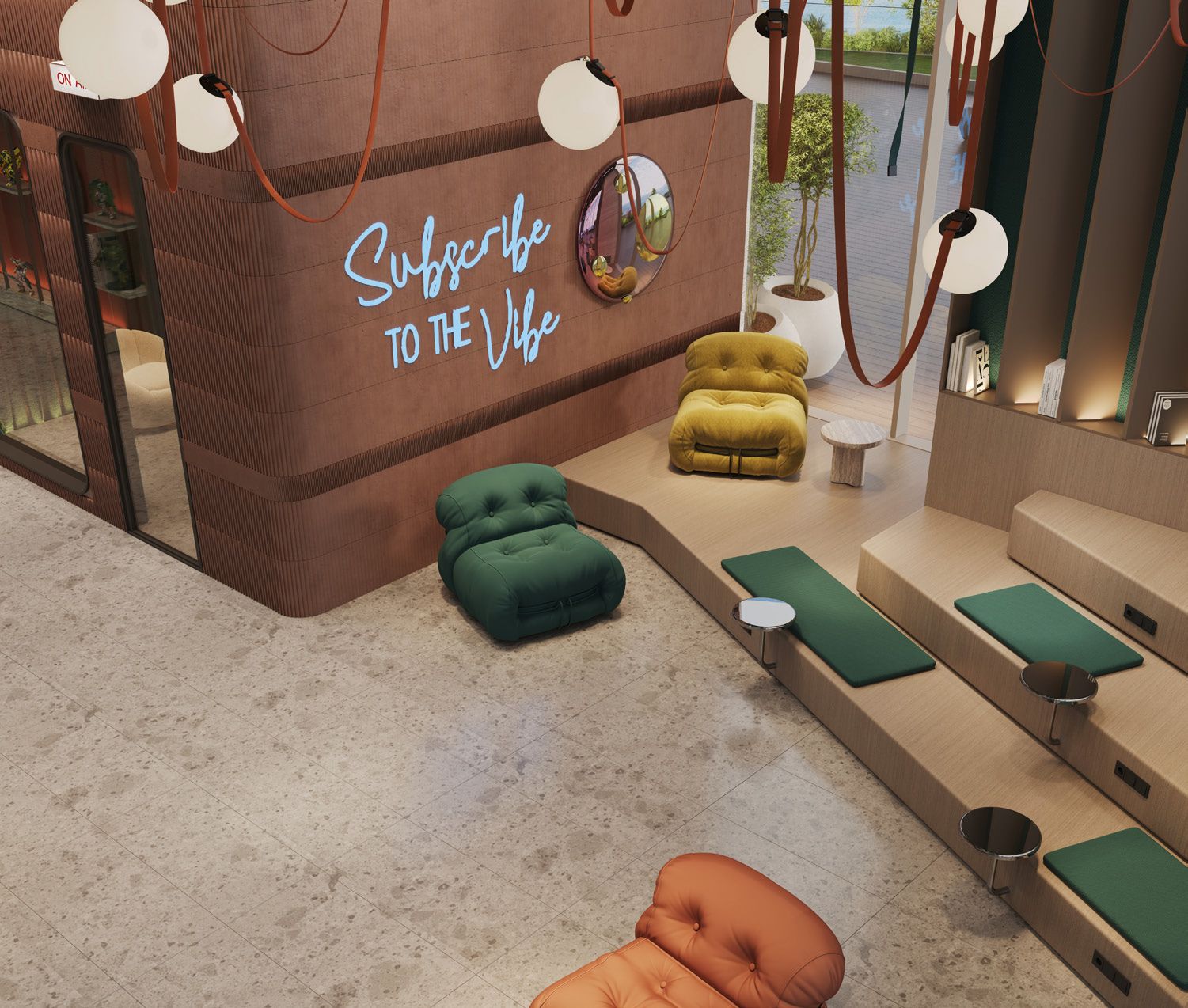 The Artery Residences — Co-working lounges