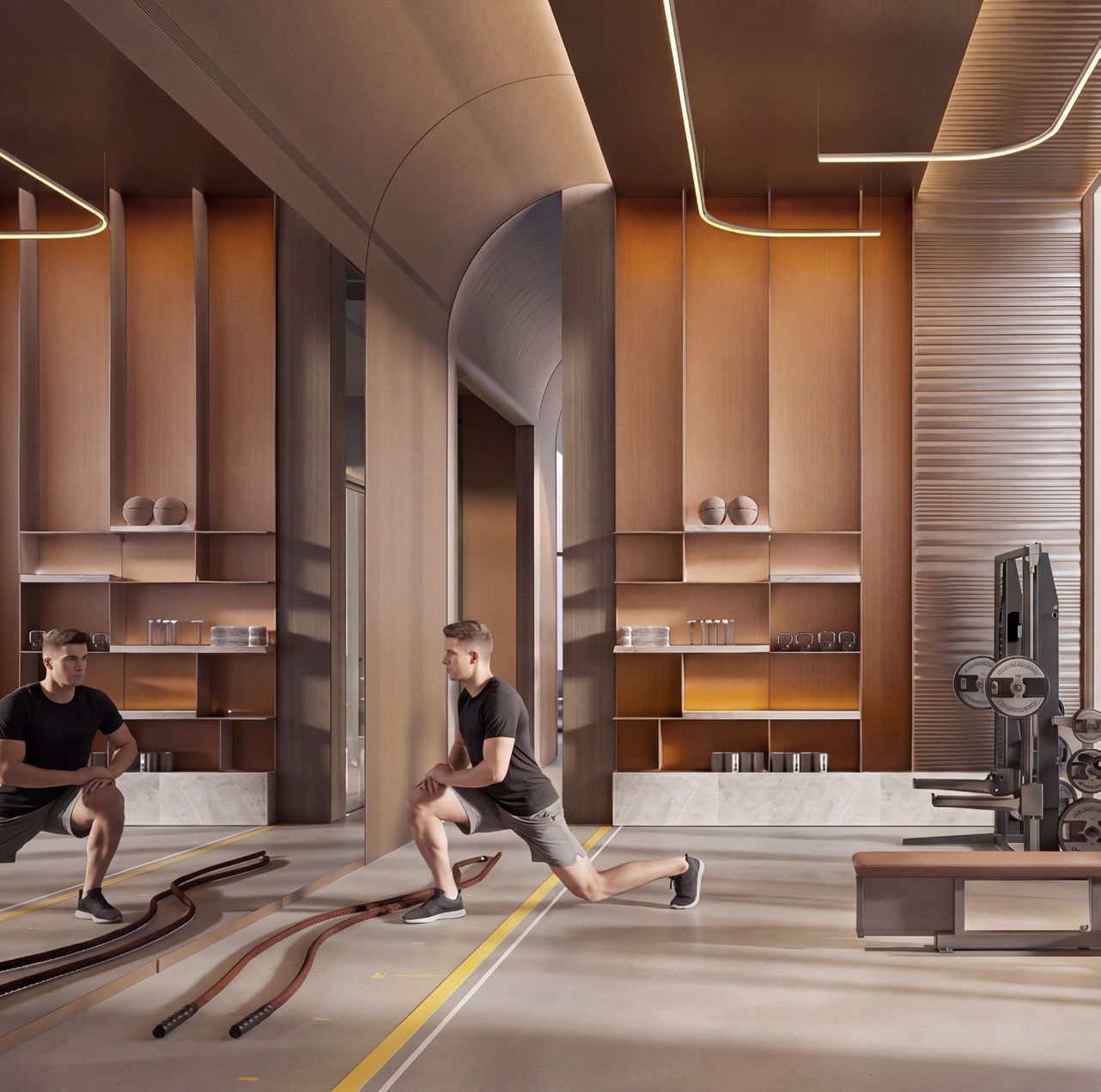 The Artery Residences — Fitness studio