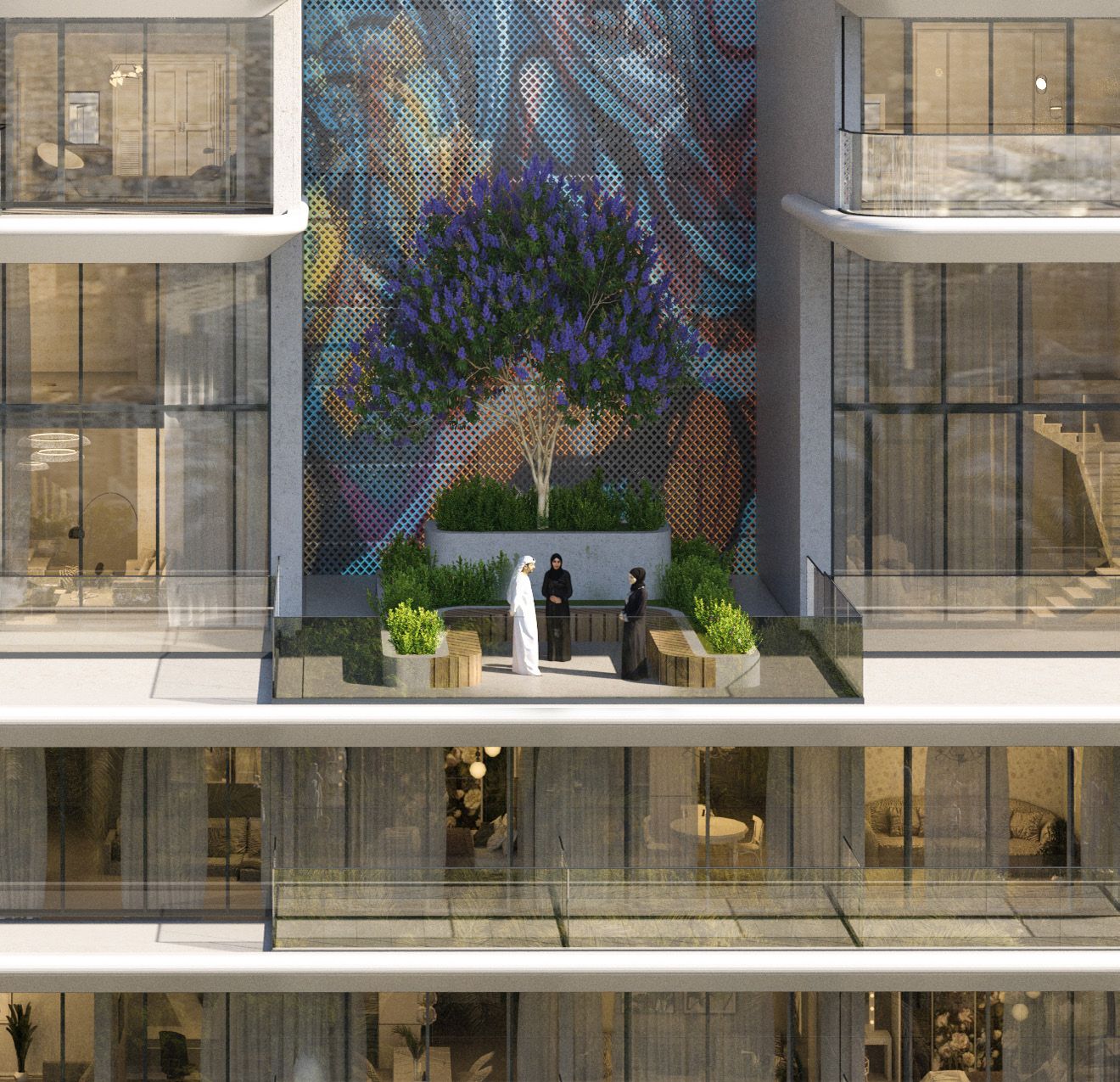The Artery Residences — Sky gardens & social terraces