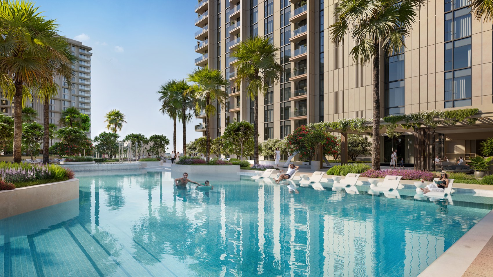 Tara Park Phase 1 podium pool