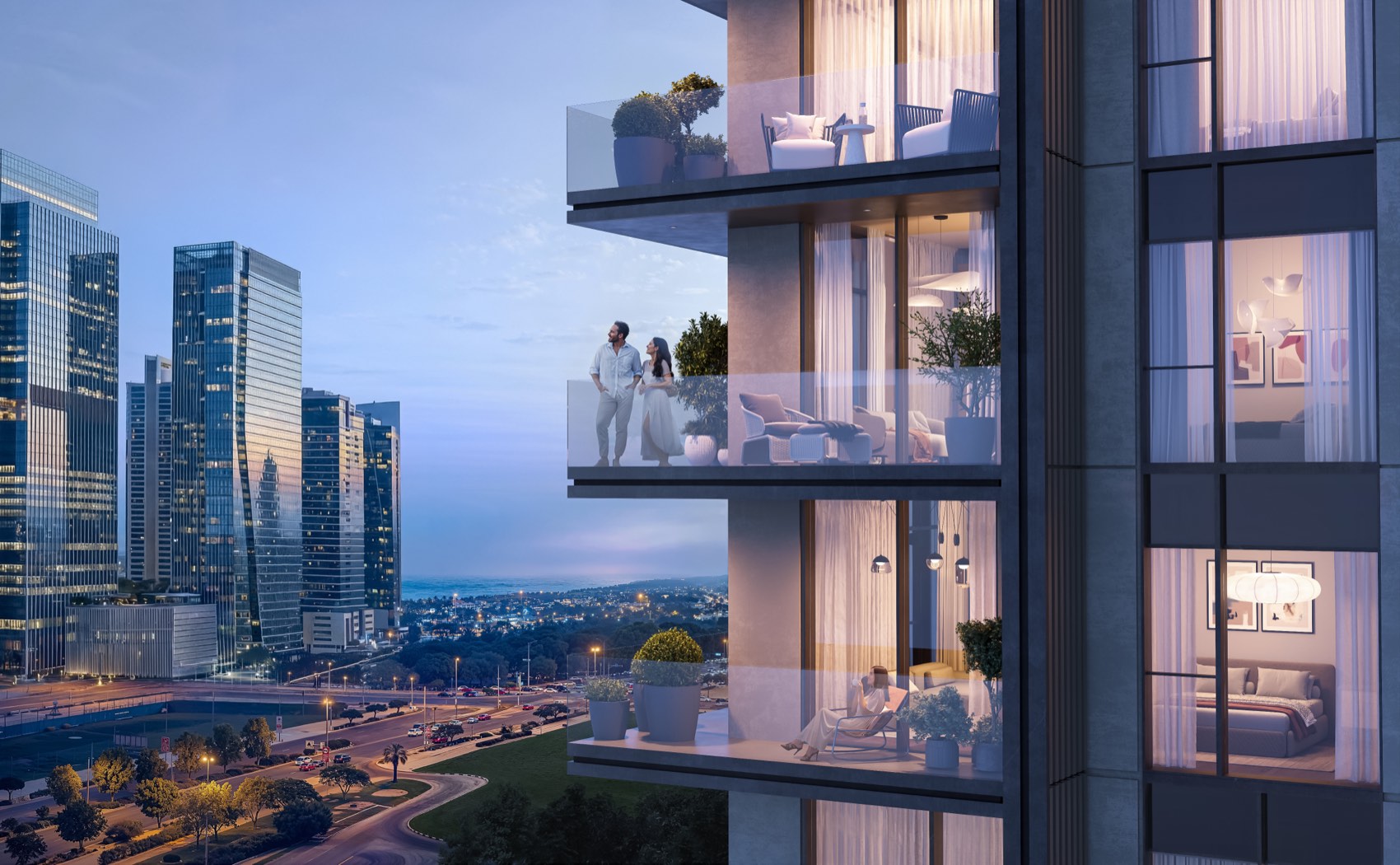 Tara Park Phase 2 balcony view